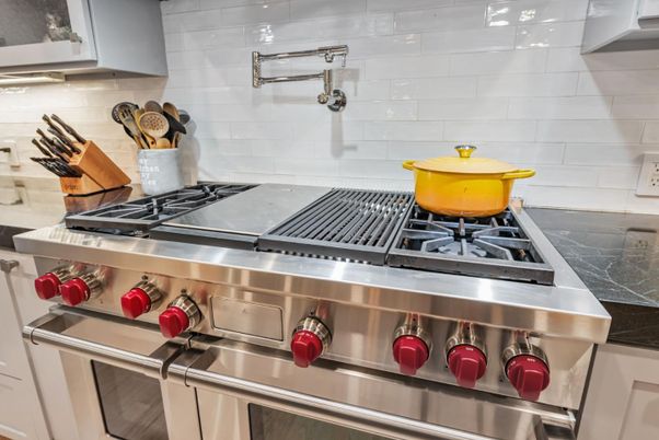 Interior, Kitchen, Stainless Steel Appliances
