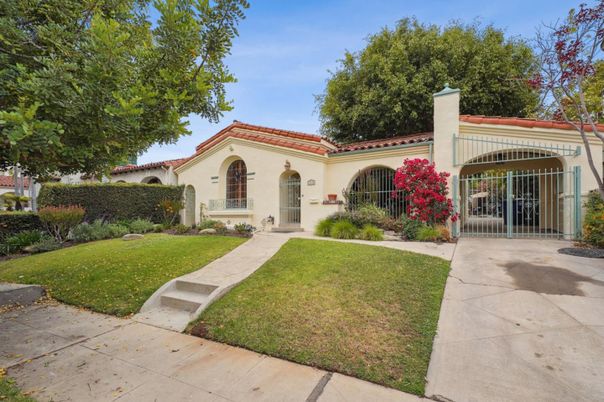 Backyard, Exterior, Facade, Spanish Mediterranean