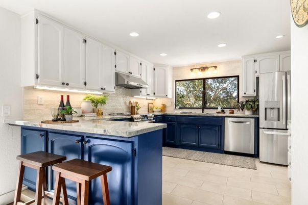 Interior, Kitchen, Recessed Lighting, Stainless Steel Appliances
