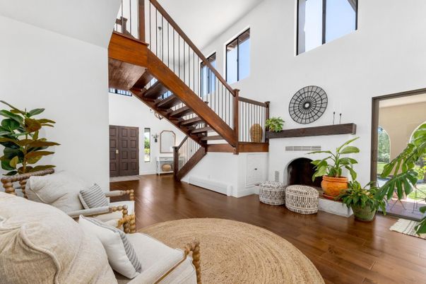 Fireplace, Interior, Living room, Wood Texture Flooring