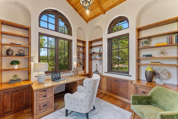 Interior, Kitchen, Recessed Lighting, Wooden Beams, Wood Texture Flooring