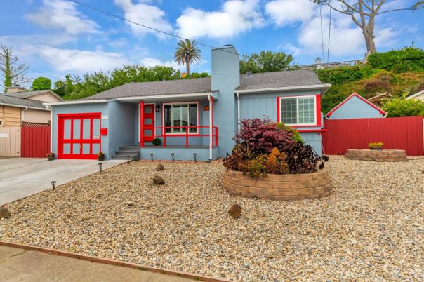 Attached, Backyard, Detached Garage, Exterior, Facade, Ranch