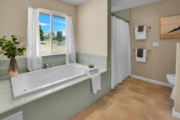 Bathroom, Interior, Recessed Lighting