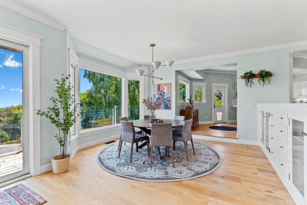 Dining room, Interior, Wood Texture Flooring