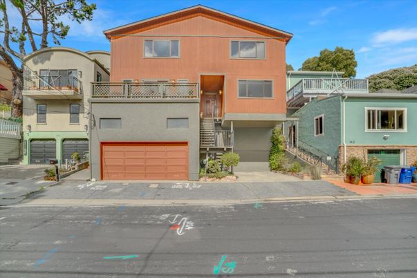 Attached, Exterior, Facade, Rowhouse