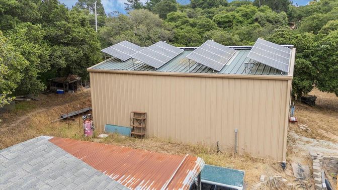 Exterior, Solar Panels