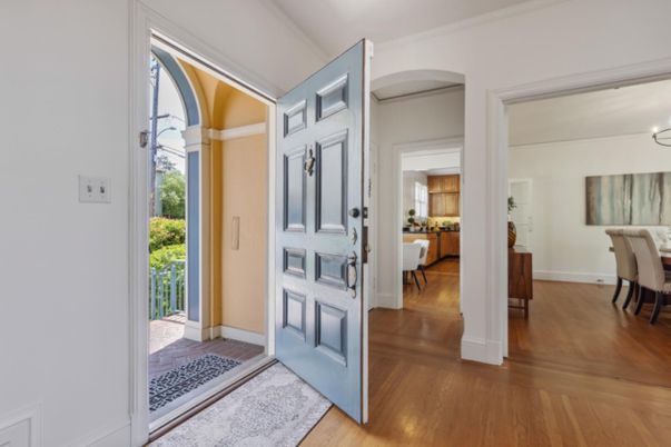 Dining room, Interior, Wood Texture Flooring