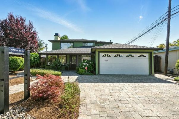 Attached, Backyard, Exterior, Facade, Mediterranean