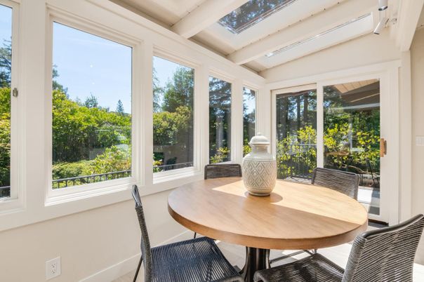 Dining room, Interior, Sun Room