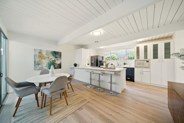 Dining room, Interior, Kitchen, Wood Texture Flooring