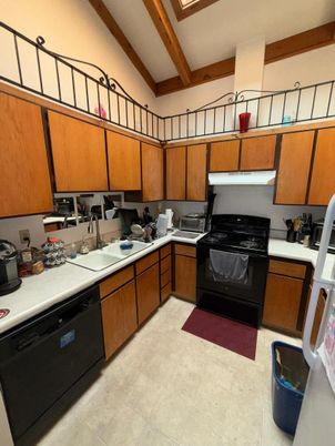 Interior, Kitchen, Wooden Beams