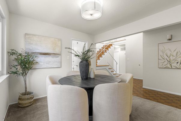 Dining room, Interior, Wood Texture Flooring