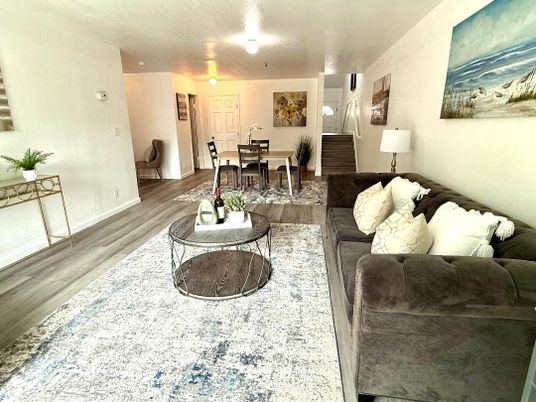 Dining room, Interior, Living room, Wood Texture Flooring