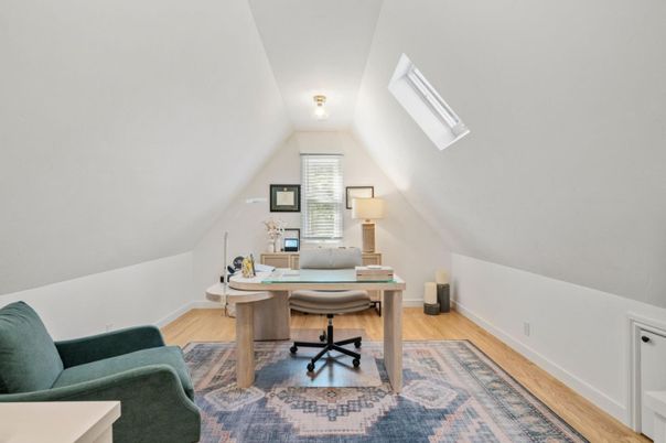 Home Office, Interior, Wood Texture Flooring
