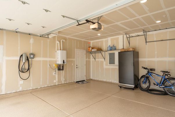 Garage, Interior, Recessed Lighting