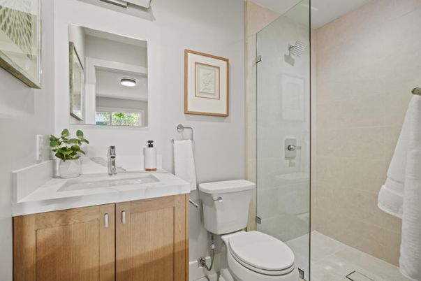 Bathroom, Glass Shower, Interior