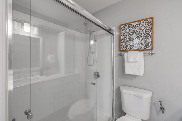Bathroom, Glass Shower, Interior