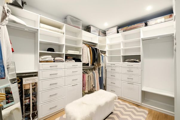 Interior, Recessed Lighting, Walk-in Closets, Wood Texture Flooring