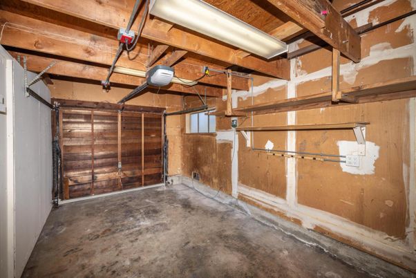 Garage, Interior, Wooden Beams, Wooden Ceilings, Wooden Walls