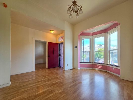 Empty room, Interior, Wood Texture Flooring