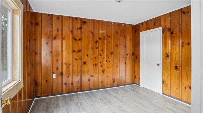Empty room, Interior, Wood Texture Flooring, Wooden Walls