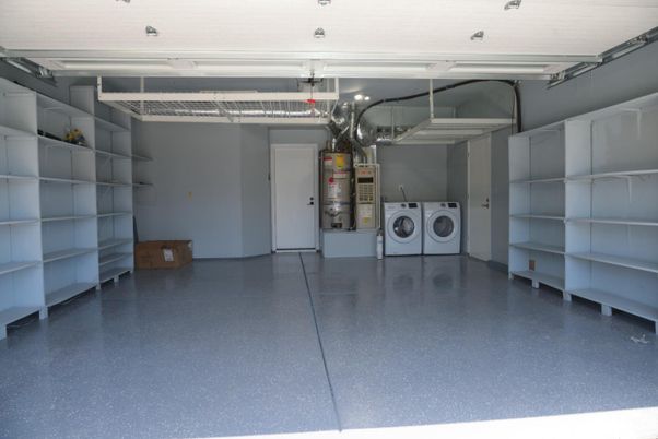 Garage, Interior, Washer