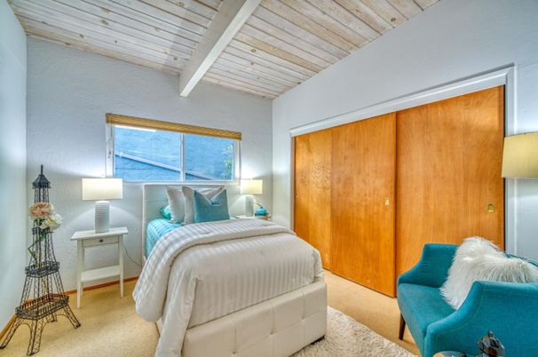 Bedroom, Interior, Wooden Ceilings