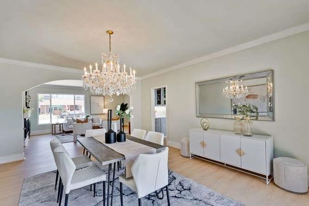 Chandelier, Dining room, Interior, Living room, Wood Texture Flooring