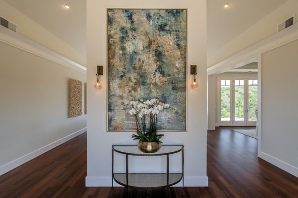 Interior, Recessed Lighting, Wood Texture Flooring