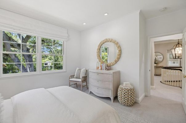 Bedroom, Interior, Pendant Lights, Recessed Lighting