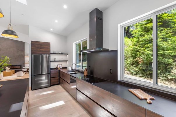 Interior, Kitchen, Pendant Lights, Recessed Lighting