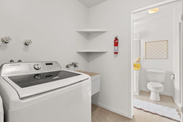 Bathroom, Interior, Washer