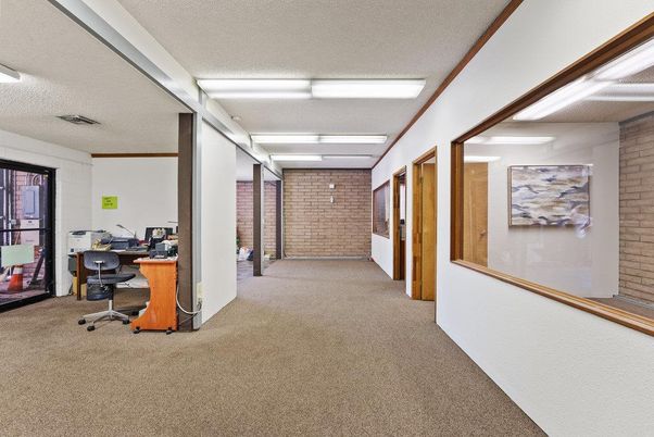 Home Office, Interior, Stone Walls
