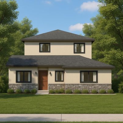 Exterior, Facade, American Foursquare