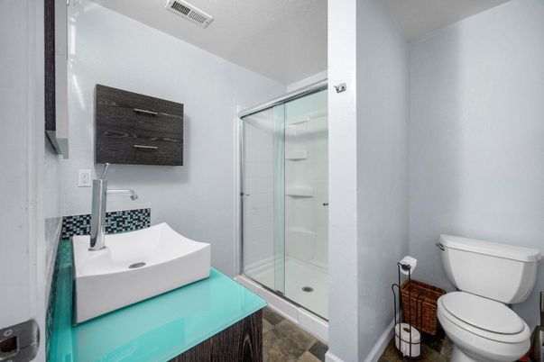 Bathroom, Glass Shower, Interior
