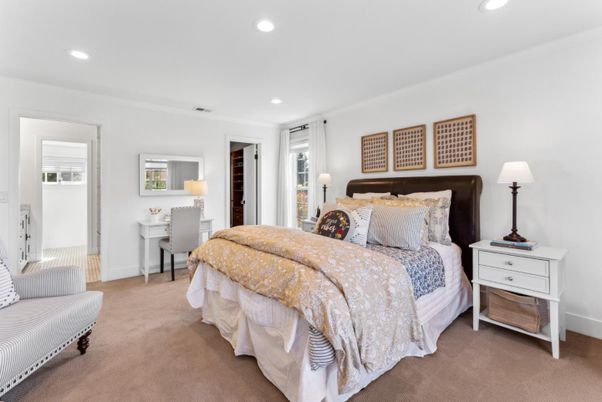 Bedroom, Home Office, Interior, Recessed Lighting