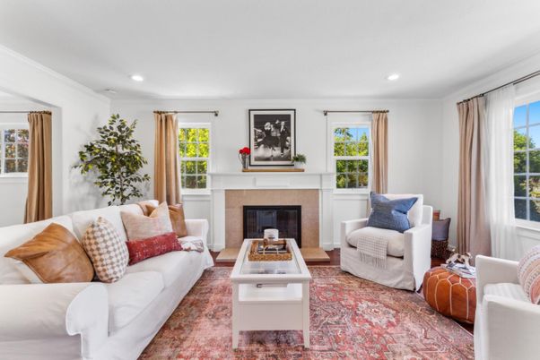 Fireplace, Interior, Living room, Recessed Lighting