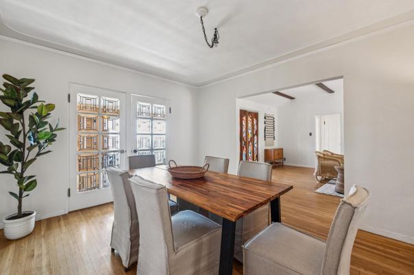 Dining room, Interior, Wood Texture Flooring