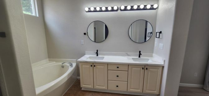 Bathroom, Dual Sink Vanities, Interior