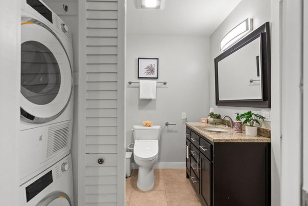 Bathroom, Interior, Utility Closets, Washer