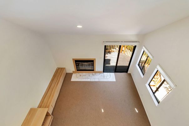 Empty room, Fireplace, Interior, Recessed Lighting