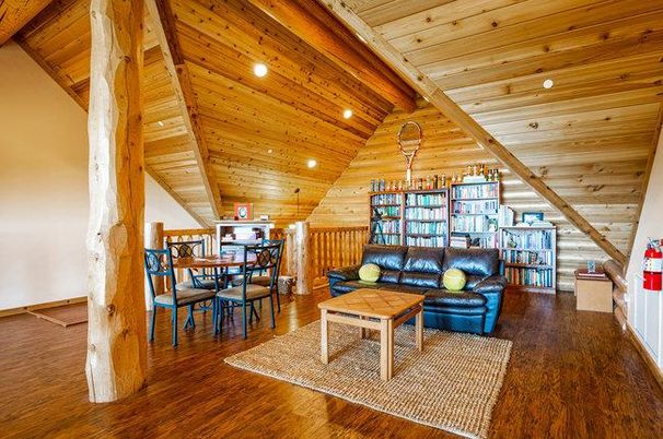 Dining room, Interior, Living room, Wooden Beams, Wooden Ceilings, Wood Texture Flooring