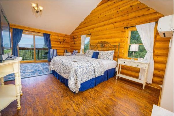 Bedroom, Interior, Wood Texture Flooring, Wooden Walls