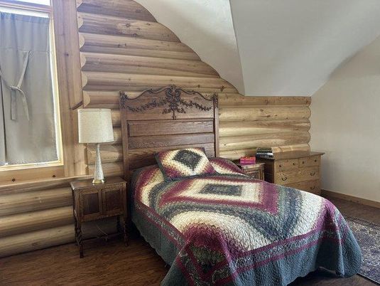 Bedroom, Interior, Wood Texture Flooring, Wooden Walls