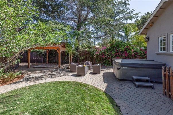 Backyard, Exterior, Hot Tub