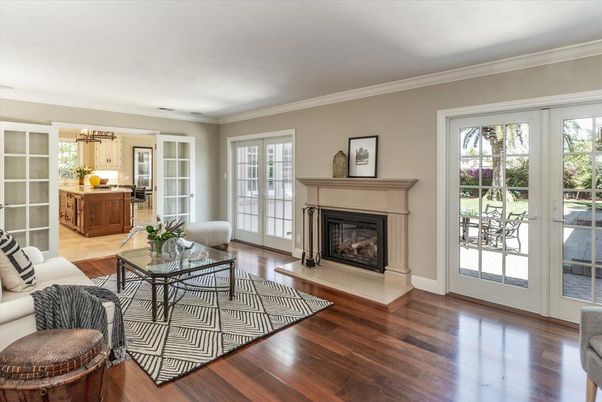 Fireplace, Interior, Living room, Wood Texture Flooring