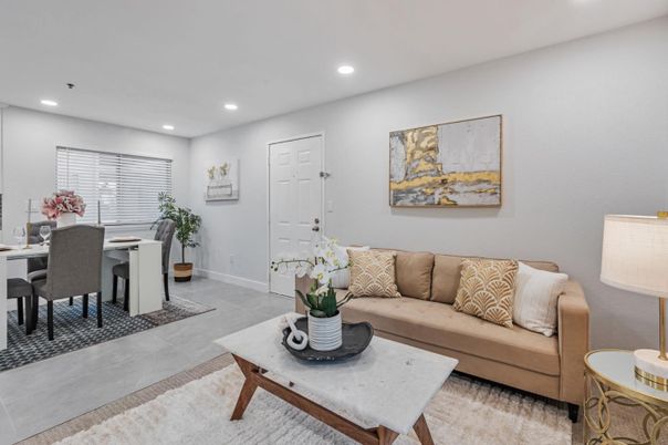 Dining room, Interior, Living room, Recessed Lighting