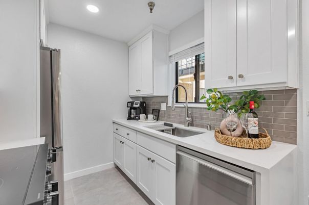 Interior, Kitchen, Recessed Lighting, Stainless Steel Appliances