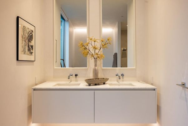 Bathroom, Dual Sink Vanities, Interior