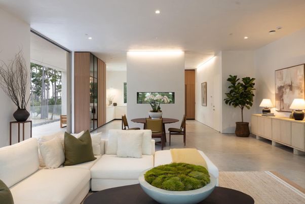 Dining room, Interior, Living room, Recessed Lighting